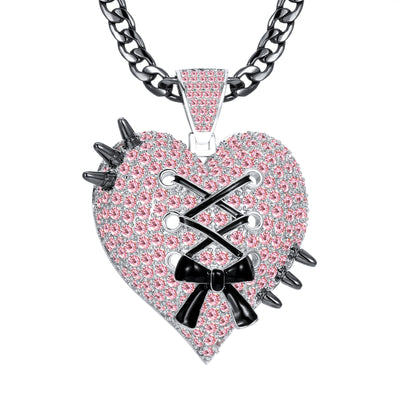 Spikey Sweetheart Necklace